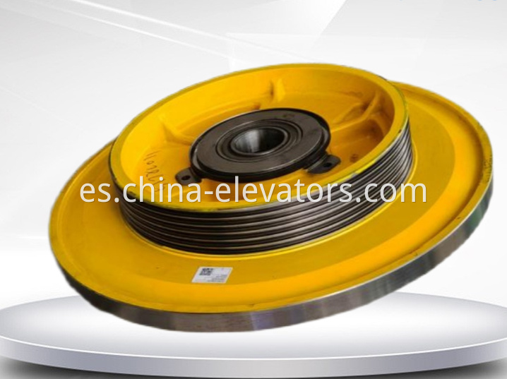 NMX11 TRACTION PLAYA PARA LOS ELVATORES KONE 420*6*8 NMX11 Traction Sheave for KONE Elevators 420*6*8